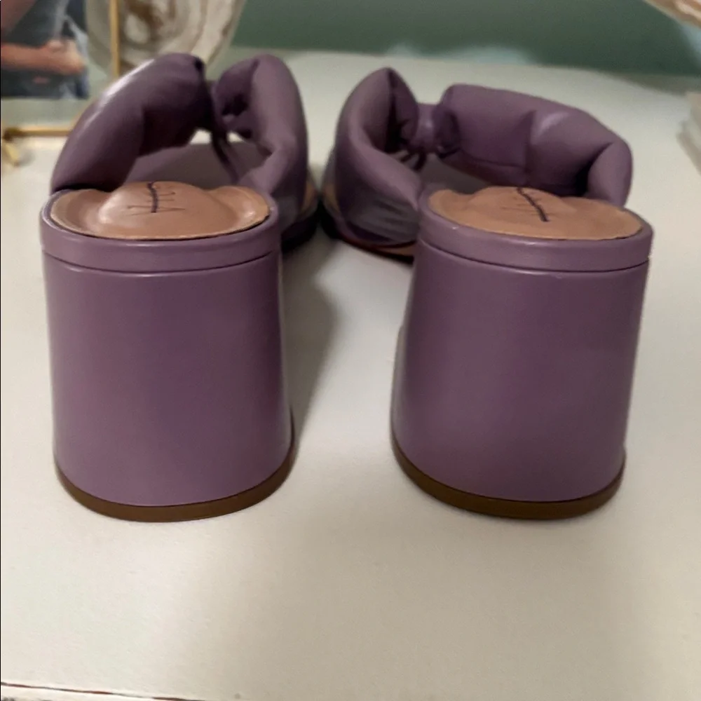 Vicenza Purple Heeled Sandals - Picture 4 of 7